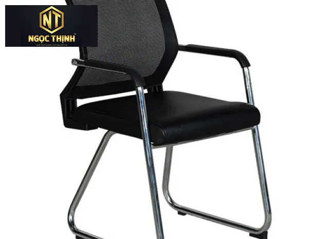 Ghế họp khung và tựa ghế bằng nhựa bọc vải lưới GL425 Ghế họp khung và tựa ghế bằng nhựa bọc vải lưới GL425